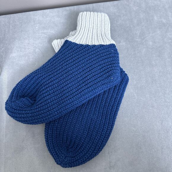 Vintage Game Day NFL Dallas Cowboys Slipper Sox Knit Booties New NOS Deadstock - Picture 6 of 7